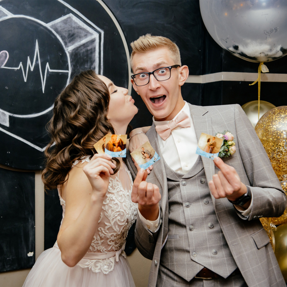 Мгновенные фотомагниты на вашей свадьбе