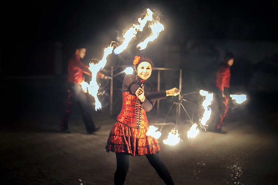Огненное шоу Барнаул